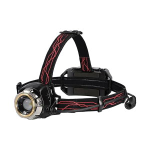 LED ヘッドライト USB充電式(専用充電池/単3電池) 強力 1200ルーメン 防水 Gシリーズ GH-200RG 作業用 プロユース向け