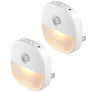 センサーライト 室内 足元灯 コンセント 常夜灯 無段階調光 フットライト 人感センサー 明暗センサー LED 足元ライト 実用3モード ナイトライト 電球色 省エネ 廊下 寝室 玄関 階段 【2個セッ