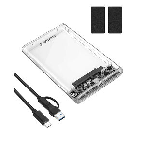 2.5C` HDD P[X USB3.1 GEN1 HDD/SSD P[X Type-C SATA III Otn[hfBXN  5Gbps hCuP[X f[^] UASPΉ SSD hCu P[X 120GB 128GB 24