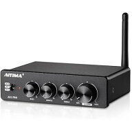 A01 Pro 100W x 2 アンプ Bluetooth 5.1 Class D インテグレーテッドアンプ TPA3116 2.0/2.1 チャンネル…