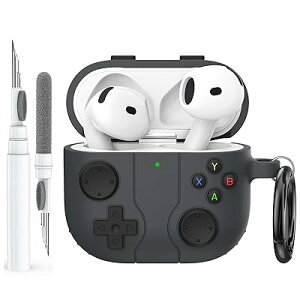 AirPods 4 P[XJo[ N[jOLbgt gȌgуQ[@fUC AirPods4P[X \tgVRیJo[XL Apple AirPods 4 2024[dP[Xp