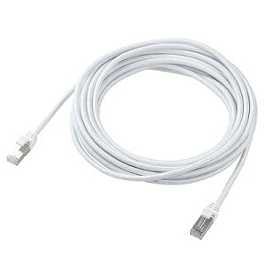 LANP[u CAT7 7m 10Gbps ܐ܂h~ bVP[u zCg ECLD-TWSM/WH70