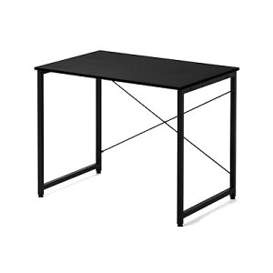 Vv[NfXN 90cm×s60cm gȒP j^[A[Ή p\RfXN ubN 100-DESKF012BK