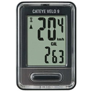 サイクルコンピューター VELO9 ブラック CC-VL820 スピードメーター 自転車