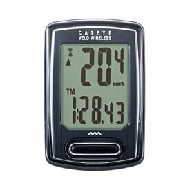 サイクルコンピューター VELO WIRELESS ブラック CC-VT230W スピードメーター 自転車