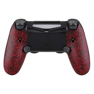 ps4 CUH-ZCT2コントローラー背面ボタンDawn 2.0 FlashShotトリガーストップリマップキット、ps4コントローラーJDM 040/050/055に対応用アップグレードボード&再設計されたバックケース&バックボタン