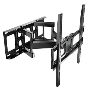 壁掛けテレビ金具 26〜65インチ対応 フルモーション式 耐荷重45kg tv壁掛け金具 テレビアーム ウォールマウント かべかけ金具 前後&左右&上下多角度調節 VESA400x400mm