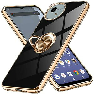AQUOS wish4 SH-52E �P�[�X �����O�t�� �A�N�I�X �E�B�b�V��4 �p �J�o�[ �X�}�z�P�[�X �X�^���h�@�\ ���� �ԍڃz���_�[ �Ή� �g�уJ�o�[ �y�� �X�g���b�v���t�� ������� �E �u���b�N