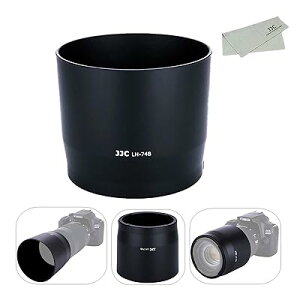 可逆式 レンズフード Canon RF 100-400mm F5.6-8 IS USM & Canon EF 70-300mm F4-5.6 IS II USM レンズ 用 ET-74B 互換