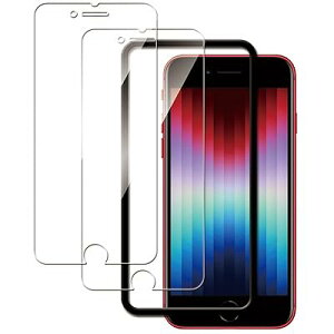 iPhone SE3 �K���X�t�B�����y2���Z�b�g�z�K�C�h�g�t�� ���{�f�ސ� �����K���X iPhoneSE 3 2022 ��3���� / iPhone SE2 2020 ��2���� / iPhone8 7 6 6s �p �K���X�t�B���� �����K���X �J�o�[