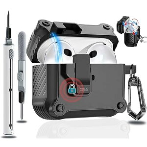 Airpods 4 P[X AirPods4 P[X 2024 (USB-C) Ή SbNt {^ GA[ۂ 4 P[X N[i[Lbgt Magsafe CX[dΉ LEDCg GA|bY4