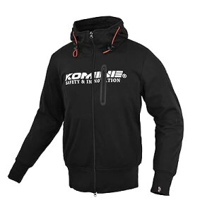 バイク用 ジャケット プロテクトKVパーカー JK-604 1290 秋冬春向け プロテクター CE規格レベル2 07-604 レディース Black WL