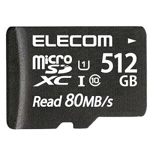 microSD 512GB }CNSDJ[h UHS-1 U1 microSDXC IPX7 MF-AMS512GU11