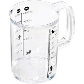 KAI ねこ の 計量カップ Nyammy 500ml 日本製 食洗機対応 DH2728