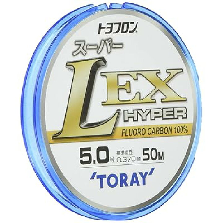楽天市場】ライン トヨフロン スーパーL EXハイパー 2号 50m 透明 
