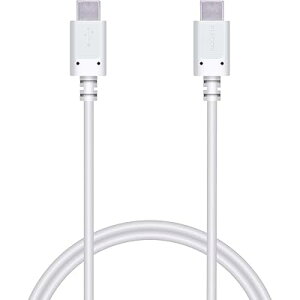 USB Type-C �P�[�u�� ( USB PD�Ή� ) C to C �y�ő�3A�ō����[�d�z 2.0m �yiPhone15 �Ή����؍ρz �z���C�g MPA-CC20PNWH