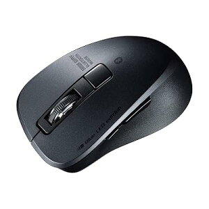 ���C�����X�}�E�X 2.4GHz(USB A) �É� �u���[LED 5�{�^�� 1600dpi(2�i�K�ؑ�) ���^ �u���[ MA-WBL153BL