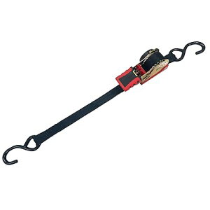 ラチェット式ベルト荷締機 自動巻 ベルト幅25mm×3m アイ形 RTA-2530E