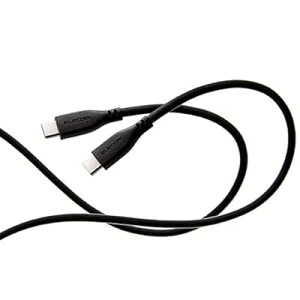 USB-C & USB-C P[u 60W USB PDΉ 1.5m VRfލ̗p Ȃ߂炩 fɂ ݂ɂ y MacBook Air Pro/iPad Pro/Galaxy/Android X}z ^ubg Ή z ub