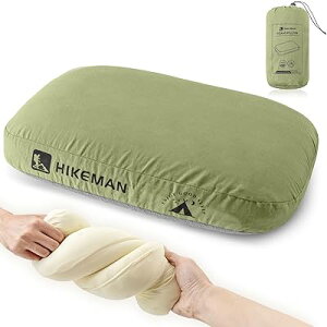 キャンプ 枕 キャンプ枕 携帯枕 最強 ウレタン コンパクト カバー洗える 通気性 オールシーズン使える 肌触りが良い 軽量 収納袋付き ピロー 旅行 アウトドア 登山 車中泊 防災 (パープル)