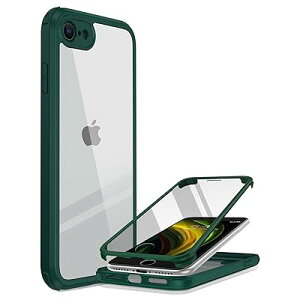 iPhone SE3 �p �P�[�X ��3���� �X�}�z�P�[�X iPhone SE �p �P�[�X 2022 9H�����K���X 4.7�C���` �t���J�o�[ 360°�S�g�ی� ���C�����X�[�d�Ή� (�~)