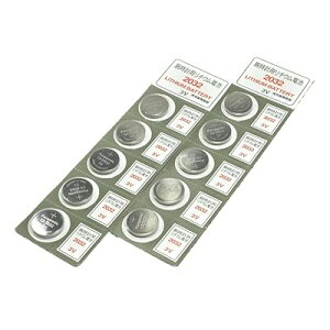 CR2032 3V 10�� ���`�E���R�C���d�r �u���X�^�[ �I���W�i�� �p�b�P�[�W �D�F