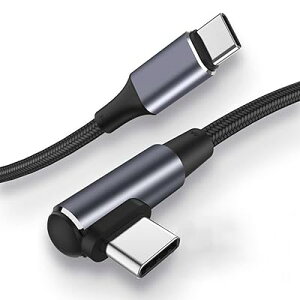 USB Type C �P�[�u�� L�� 1M 100W/5A PD�Ή� QC 4.0�}���[�d �����f�[�^�]�� ���ϋv�i�C�����҂� Type c