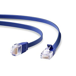 LAN�P�[�u�� CAT6A 30m �ܐ܂�h�~�R�l�N�^ �X�^���_�[�h �u���[ LD-GPA/BU30