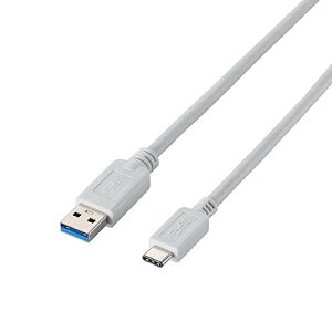 USB�P�[�u�� Type C (USB A to USB C) 1.5m USB2.0�i 3A�o�� �ő�480Mbps �u���b�N U2C-AC15NBK