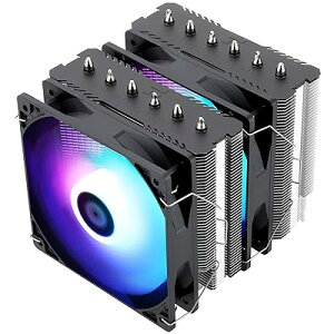 Peerless Assassin 120 SE ARGB CPU�G�A�N�[���[�A6�{�̃z�b�g�p�C�vCPU�N�[���[�A�_�u��120 mm TL-C12C-S PW