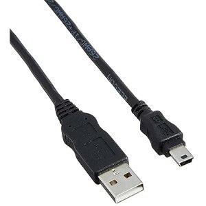 USB�P�[�u�� �yminiB�z USB2.0 (USB A �I�X to miniB �I�X) RoHS�w�ߏ��� 3m �u���b�N USB-ECOM530