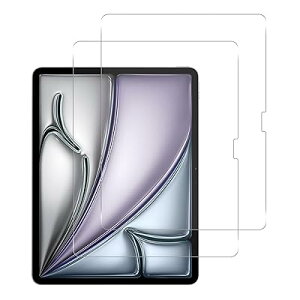 �Ή� iPad Air 13�C���` 2026 / M3 2025 / M2 2024 �K���X�t�C���� iPadAir13inch �����K���X �t�B���� �^�u