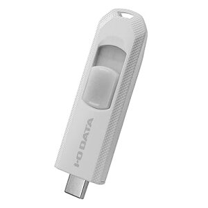 IODATA USB�������[ 64GB Type-C �z���C�g 5Gbps �X���C�h���� (Win/mac/iPhone/iPad/Android)�X�}�z �e�ʕs��