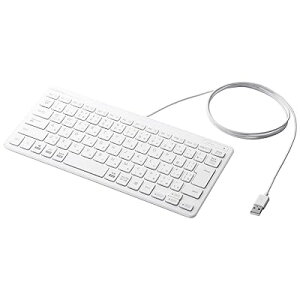 �L�[�{�[�h �L�� �p���^�O���t �~�j�L�[�{�[�h �z���C�g TK-FCP096WH