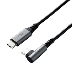 USB-C to USB-C �P�[�u�� L���R�l�N�^ USB Power Delivery�Ή� 60W 3A�o�� USB2.0�K�i�擾 1.5m �u���b�N �yiP