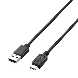 USB�P�[�u�� Type C (USB A to USB C) 4.0m USB2.0���� 3A�o�� �ő�480Mbps �u���b�N U2C-AC40BK