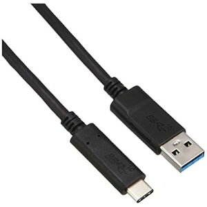USB�P�[�u�� Type C (USB A to USB C) 1.0m USB3.1�i 3A�o�� �ő�10Gbps �u���b�N USB3-AC10NBK