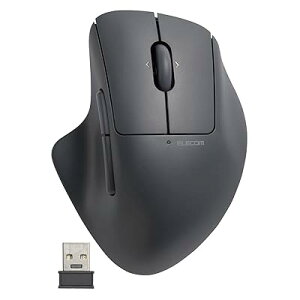 �}�E�X ���C�����X�}�E�X SHELLPHA ����2.4GHz �É� �R�� 5�{�^��+�`���g�z�C�[�� �u���b�N M-SH30DB