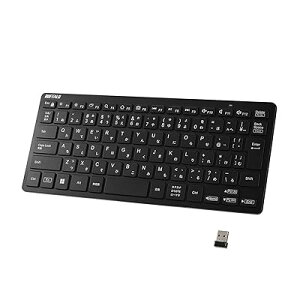 ���C�����X ���� �~�j �L�[�{�[�h ���^ �����^�� USB ���V�[�o�[�t�� ���{�� �u���b�N BSKBW355BK