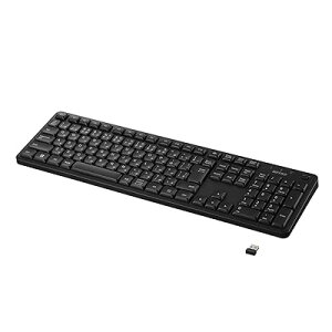 �É� �L�[�{�[�h ���� 2.4GHz �t���L�[�{�[�h 109�L�[ ���{��z�� �u���b�N BSKBW345BK