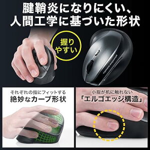 �G���S�m�~�N�X�}�E�X ���C�����X �F�≊�h�~ �u���[LED 5�{�^�� 400-MA092