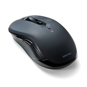 Bluetooth�}�E�X �u���[LED 5�{�^�� iPadOS�Ή� �J�E���g�ؑ� �u���b�N 400-MABT158BK