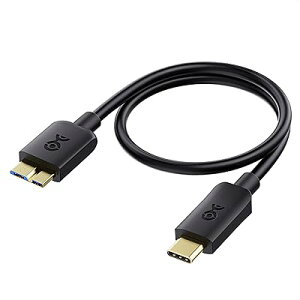 10Gbps USB Type-C Micro-B 3.0�ϊ��P�[�u�� - 0.3m�A9�s�� �}�C�N��USB 3.0�P�[�u���AMicroUSB�R�[�h�O�t��