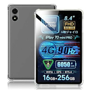 For ALLDOCUBE iPlay 70 mini Pro 8.4�C���` ��p �P�[�X �N���A �J�o�[ TPU�f�� ���ϖh�~ �^�u���b�g�P