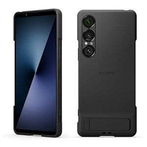 �\�j�[���� �P�[�X �J�o�[ Xperia 1 VII SO-51F SOG15 XQ-FS44 ��p Style Cover with Stand �X���[�g�u���b�N