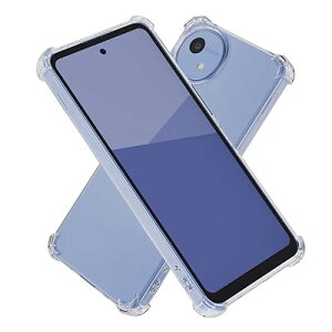 AQUOS wish5 �P�[�X SH-52F / A502SH / SH-M32 �Ή� �ϏՌ� �N���A TPU �J�o�[ �ČRMIL�K�i �Ռ��z���|�P�b