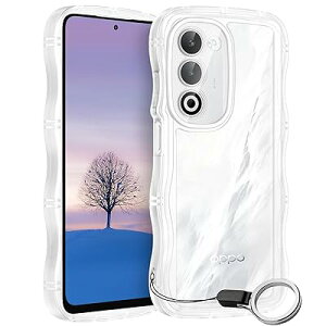 OPPO A5 5G �P�[�X �N���A �E�F�[�u TPU�g��̃o���p�[ ���� �X�}�z�P�[�X ���킢�� ���˂��� �I