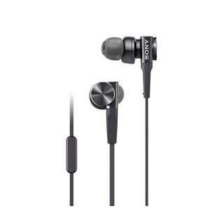 �\�j�[ �C���z�� �d�ቹ���f�� MDR-XB75AP : �J�i���^ �����R���E�}�C�N�t�� �u���b�N MDR-XB75AP B