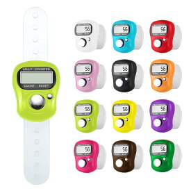 [12個入り] 数取器 数取り器 デジタルカウンター 小型 led電子 カウンター 数取器カウンター パチンコ スポーツ スロット 釣り 交通量調査 野鳥 陸上 デジタルカウンタ 数取器デジタル 送料無料