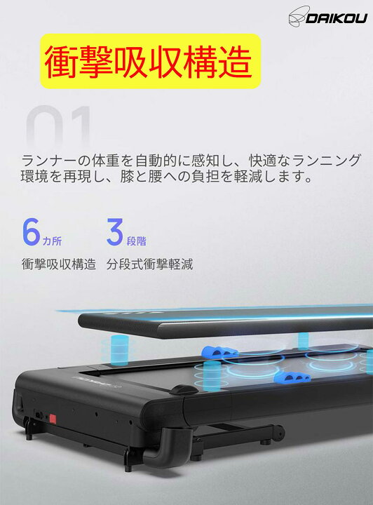 楽天市場】【入荷待ち】 ルームランナー 電動 静音 家庭用 電動傾斜 